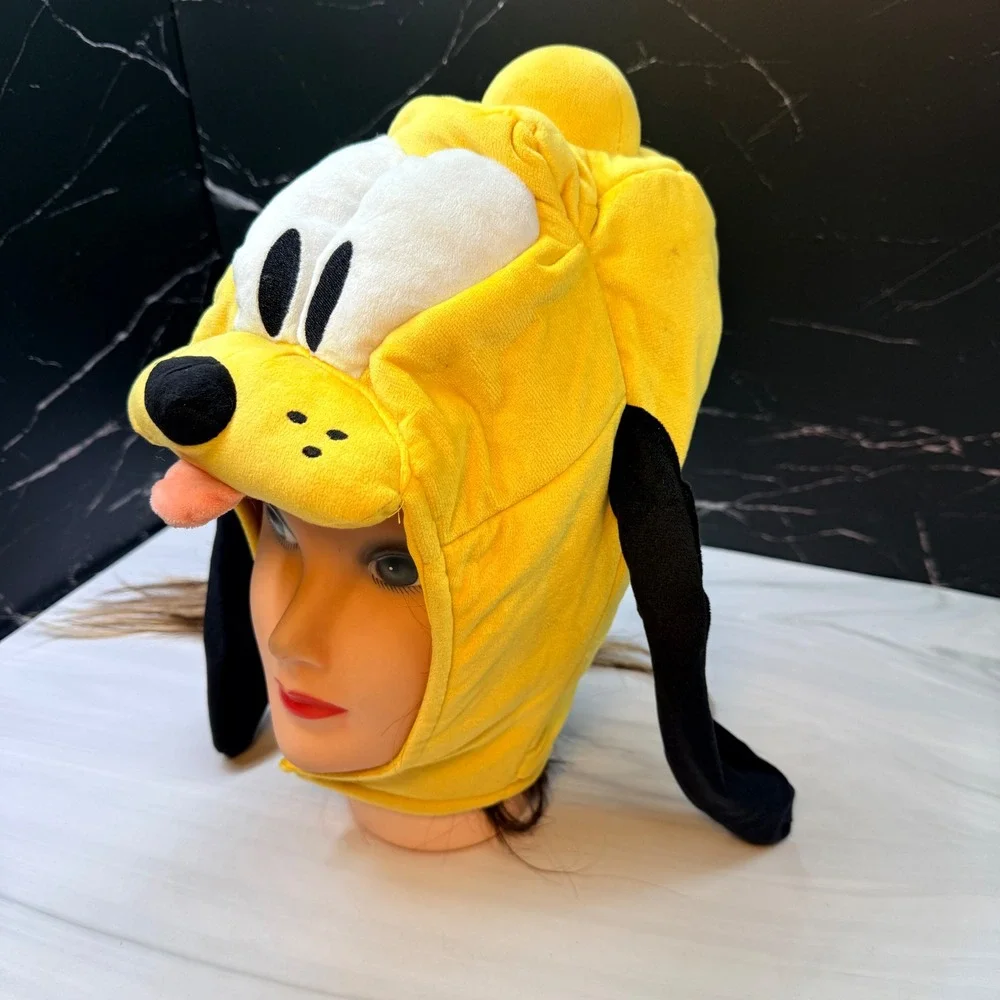 Disney Mickey and Friends Pluto Plush Costume Headpiece Yellow 12-18M Spirit